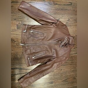 Levi’s leather coat